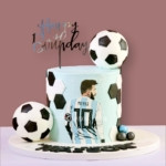 Messi Football Cake