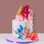 Stitch and Lilo Cake