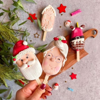 frosted joy Christmas popsicles