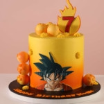 Decadent Dragon Ball Goku Cake