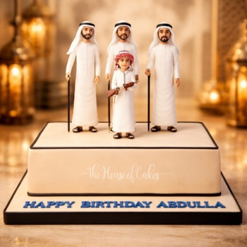 Arabian Royals Celebration Cake