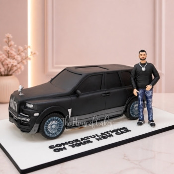 Exquisite Rolls Royce Cake