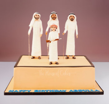 Arabian royalty celebration cake