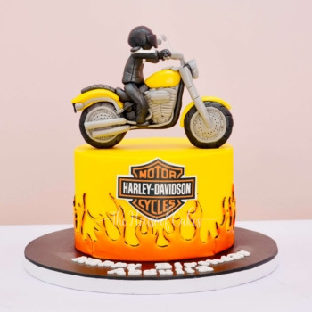 exquisite harley davidson cake