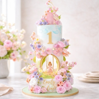 Enchanted Fairy Blossom Cake in Duba