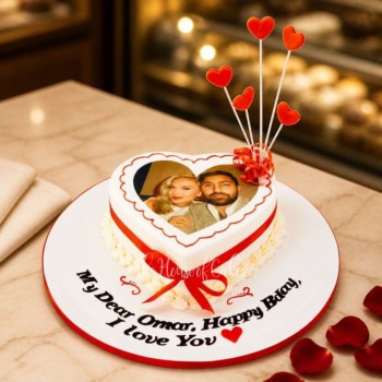 Heartfelt Memories Cake