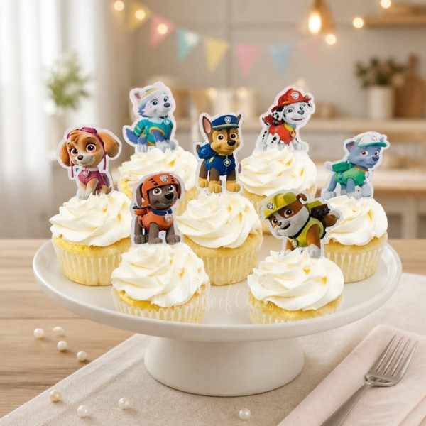 Paw Patrol Cupcakes