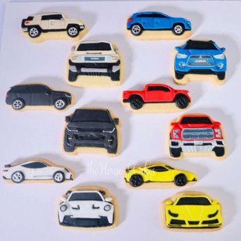 amazing car cookies
