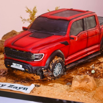 exclusive ford raptor track cake