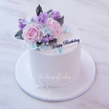 floral elegance cake