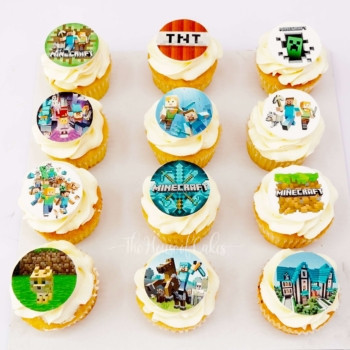 Minecraft cupcakes
