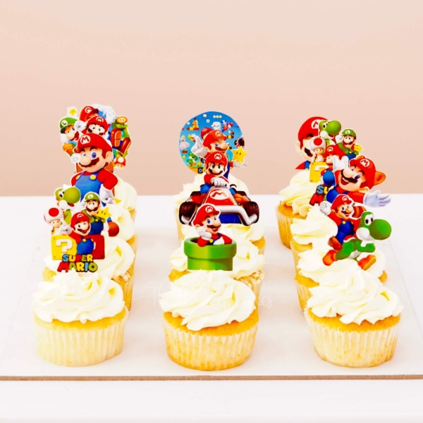 super mario cupcakes in dubai