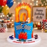 Hot Wheels Cake in Dubai