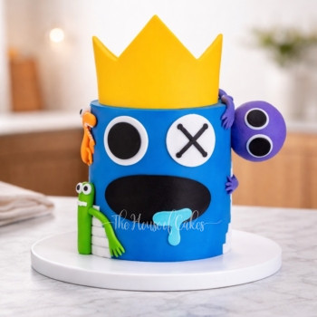 Rainbow Friends Cake