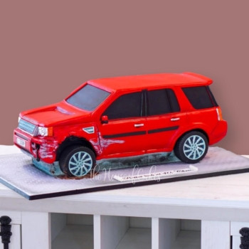range rover car cake