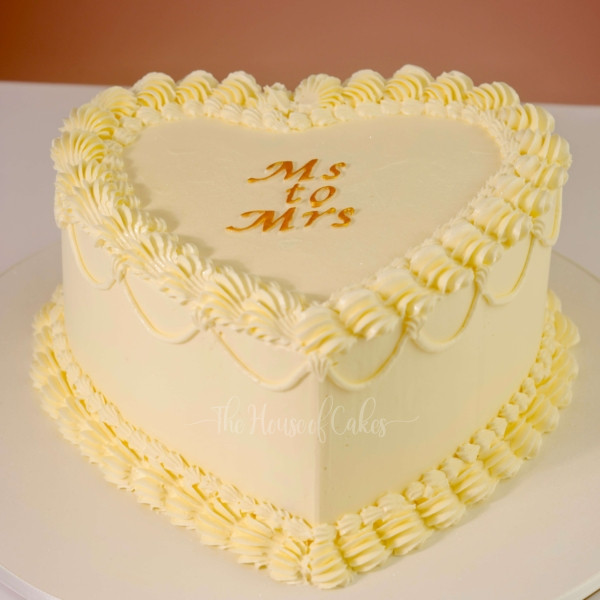 bridal shower cake