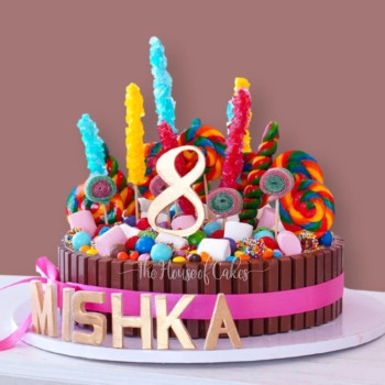 Candyland delight cake