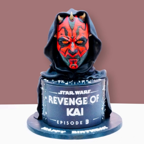 darth maul cake