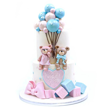 he or she surprise cake