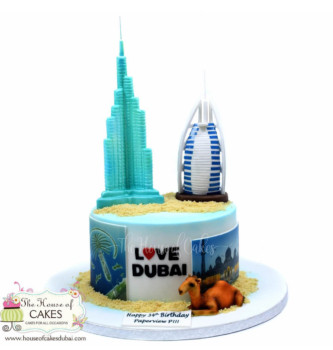 love dubai cake
