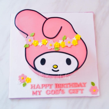 My Melody Sanrio cake