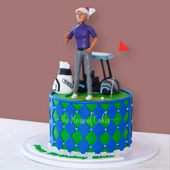 par-tee delight golf cake