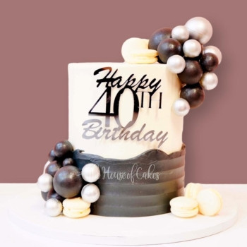 40th birthday cake