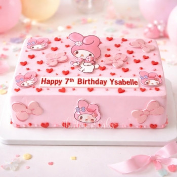 Cute my melody cake