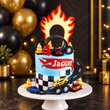 Hot Wheels Cake in Dubai