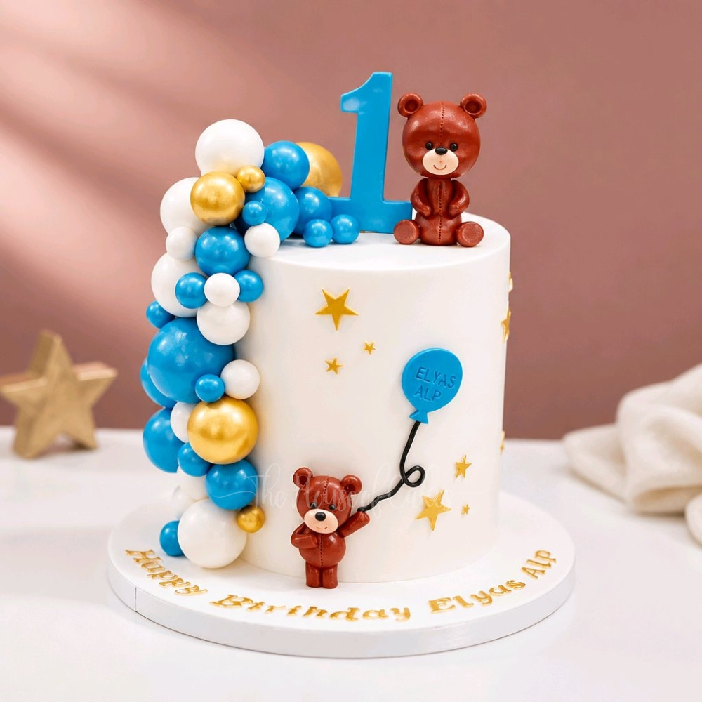 Royal Teddy Bear Cake - The House of Cakes Dubai