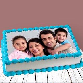 Your photo on cake