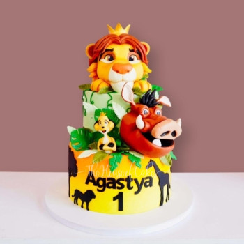 king of the jungle cake