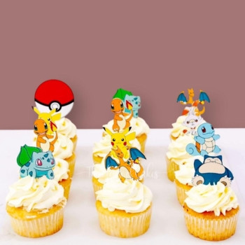 Pokemon cupcakes