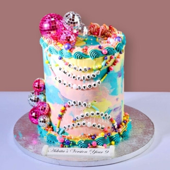 Swiftie Birthday Cake