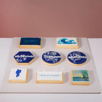 wildflower corporate cookies