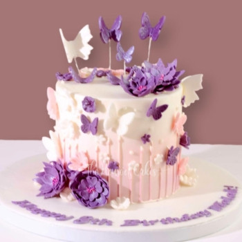 Enchanted Bloom Cake