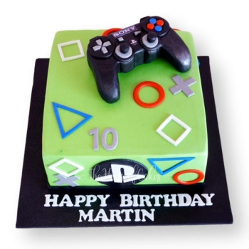 epic playstation cake