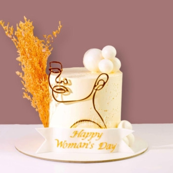 happy woman's day cake