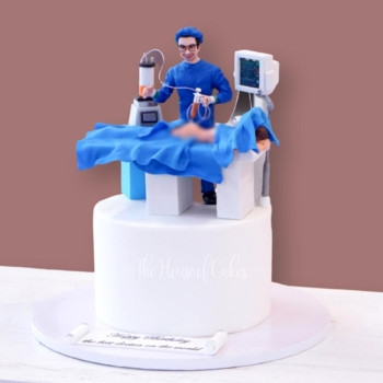 open surgery cake
