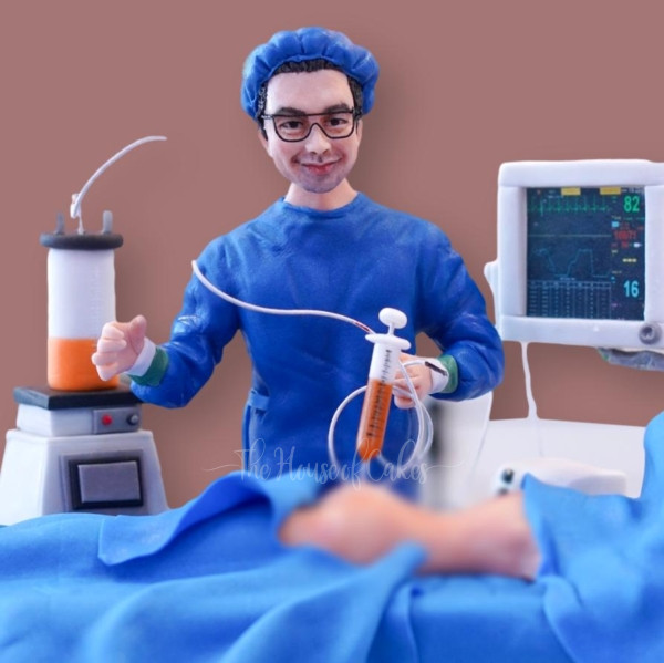 open surgery cake