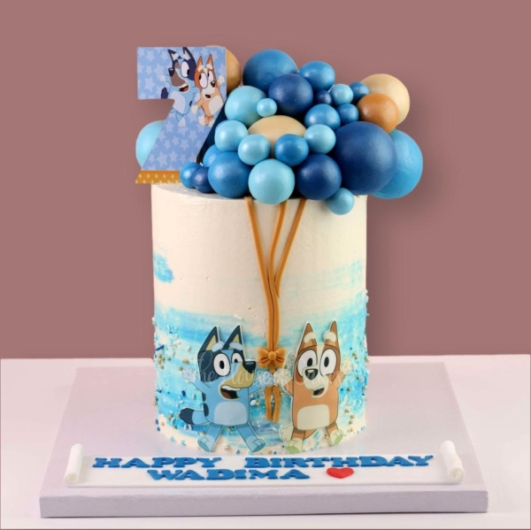 Amazing Bluey and Bingo Cake