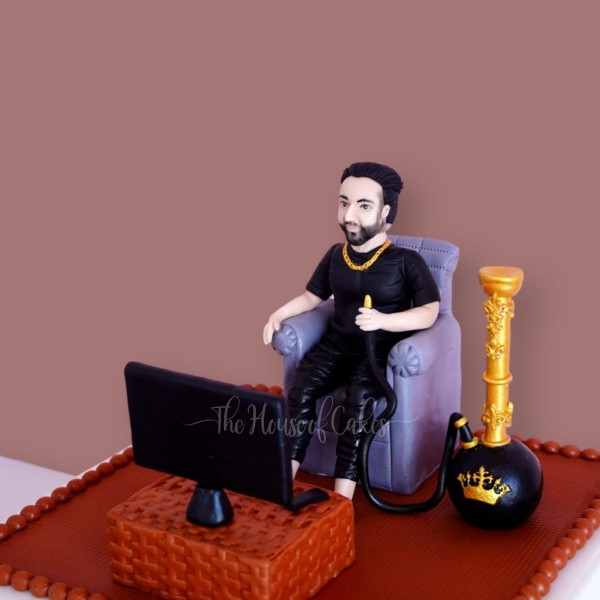 Shisha Vibes & Jeep Rides Cake