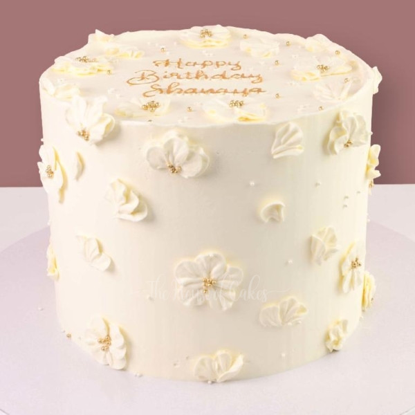 Blissful Blossoms Cake