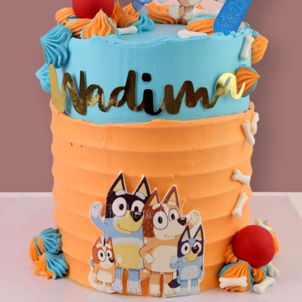 Epic Bluey and Bingo Cake