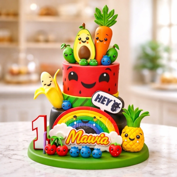 Hey Bear Sensory Cake