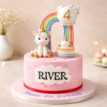 Epic Unicorn Cake in Dubai from The House of Cakes Bakery