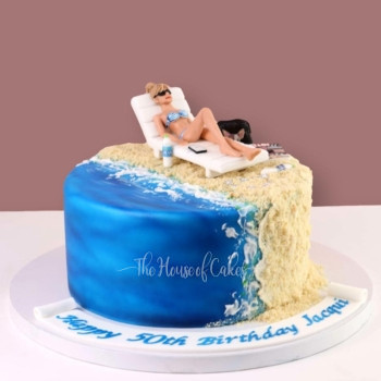 Beach Queen Cake