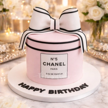 Chanel Style Cake