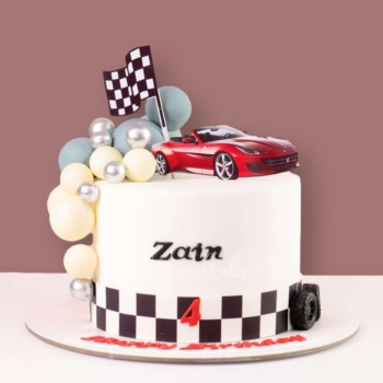 Ferrari Blaze Cake