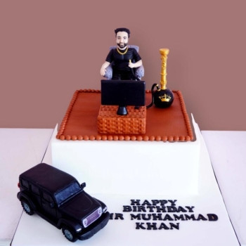 Shisha Vibes & Jeep Rides Cake